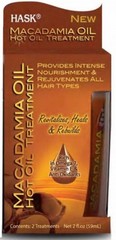 Hask Macadamia Hot Oil Tube 2 x 60ml