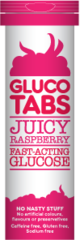 GlucoTabs Juicy Raspberry 10 tablets