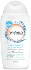 FEMFRESH DEODORISING ACTIVE WASH 250ml