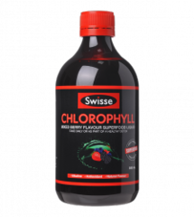 Swisse Ultiboost Chlorophyll Liquid 500mL Mixed Berry Flavour