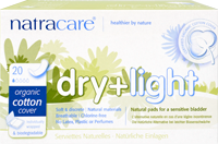 Natracare Pads Dry+Light Incontinence 20