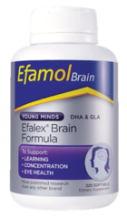 Efamol Efalex Brain Formula 220 Soft Gels