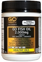 Go Healthy GO FISH OIL 2,000mg 230 capsules