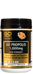 GO Healthy GO Propolis 1000mg Capsules 180