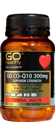 GO Healthy GO Co-Q10 300mg Plus Vitamin D3 Capsules 60