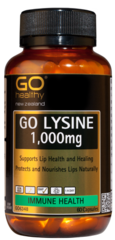 GO Healthy GO Lysine 1000mg Capsules 60