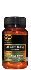 GO Healthy GO 5-HTP 160mg 1-A-Day Capsules 60