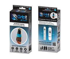 Gripit K Tape Plantar Fascitis Pre Cut Tan