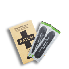 PATCH Charcoal Adhesive Strips - Emergency Twin Pack