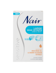 Nair Sensitive Large Wax Strips 20