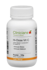 Clinicians Hi-Dose Vit C Powder 150g