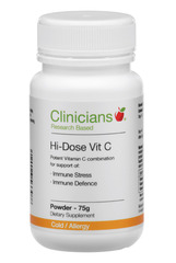 Clinicians Hi-Dose Vit C Powder 75g