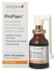 Clinicians ProFlam Throat Spray 20ml