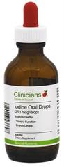 Clinicians Iodine Oral Drops 100ml