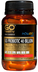 Go Healthy GO PROBIOTIC 40 BILLION 60 capsules