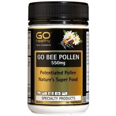 Go Healthy GO BEE POLLEN 550mg 180 capsules