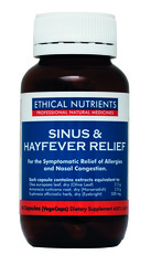 Ethical Nutrients Sinus & Hayfever Relief 60 Capsules