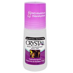 Crystal Body Deodorant Roll On Fragrance Free 66ml