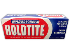 Holdtite Denture Adhesive Cream Extra Strength 58g