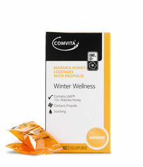 Comvita Manuka Honey Lozenge Original Aniseed 12pk