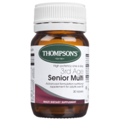 THOMPSONS 3rd AGE SENIOR MULTI 30 TABS