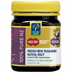 Manuka Health Fresh Royal Jelly in MGO 400 Manuka Honey Creamed Honey 250gm