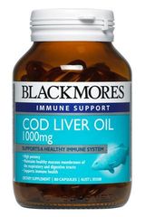 Blackmores Cod Liver Oil 1000mg Caps 80