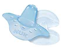 Nuk Silicone Nipple Shields - Medium 20mm dia - 2pk