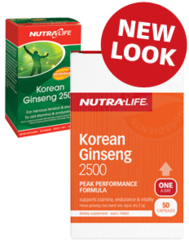 NutraLife Korean Ginseng 2500 Caps 50s