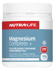 NutraLife Magnesium Complete + Powder 180g