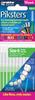 Piksters Interdental Brush Green 0.6mm 10 pack Size 6 Tapered