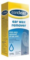 Ear Clear Ear Wax Remover 12ml