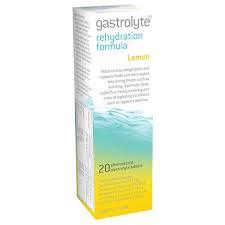Gastrolyte Rehydration Formula Effervescent Lemon 20 tablets
