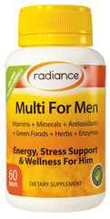Radiance Multi For Men Plus 60 Tablets