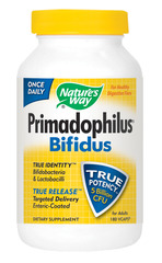 Nature's Way Primadophilus Bifidus 180 Veg Capsules