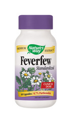 Nature's Way Feverfew Standardised 60 Capsules