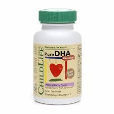 Childlife Pure DHA 250mg Mixed Berry Flavour 90 Softgels