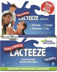 Lacteeze Extra 10 Tablets
