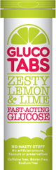 GlucoTabs Zesty Lemon & Lime 10 tablets