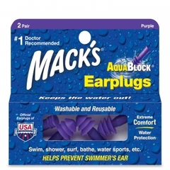 MACK'S AquaBlock Ear Plugs 2 Pair
