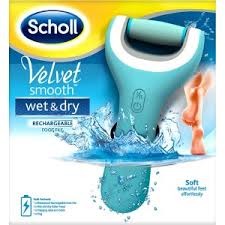 Scholl Velvet Smooth Wet and Dry Recargeable Foot File