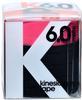 D3 K6.0 Tape 50mm and 25mm x 6m Black and Pink