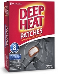 Deep Heat Regular Patches 2 pack