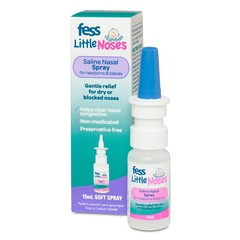 Fess Little Noses Saline Spray For Newborns & Babies 15ml 