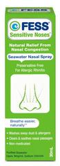 Fess Sensitive Noses Seawater Nasal Spray 30ml