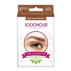 1000HOUR Plant Extract lash & Brow Dye Kit Light-Brown