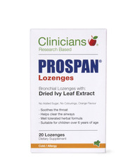 Clinicians Prospan Lozenges 20 lozenges