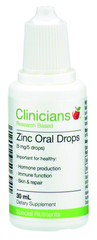 Clinicians Zinc Oral Drops (1mg/drop)