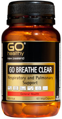 GO Healthy GO Breathe Clear Capsules 60