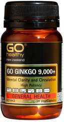 Go Healthy GO GINKGO 9,000+ 30 capsules